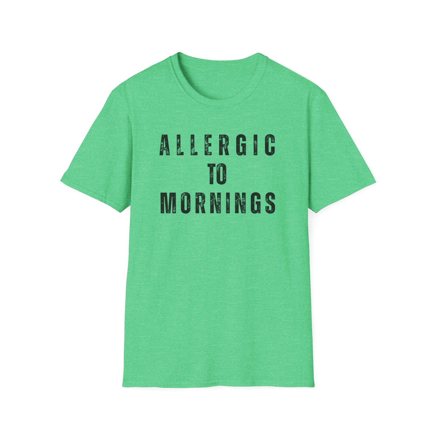 Allergic to Mornings Unisex Tee