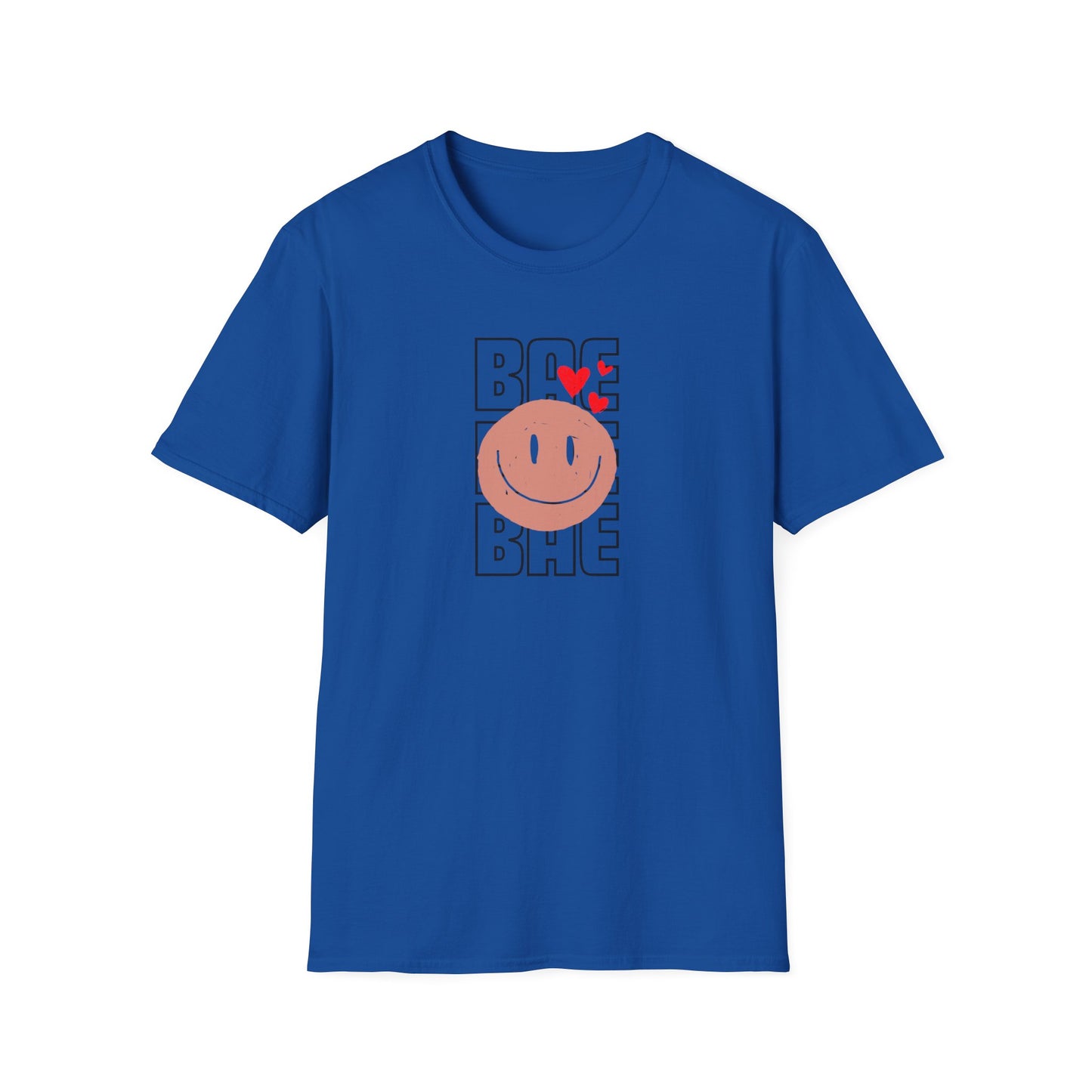 BAE Vibes Happy Face Graphic T-Shirt