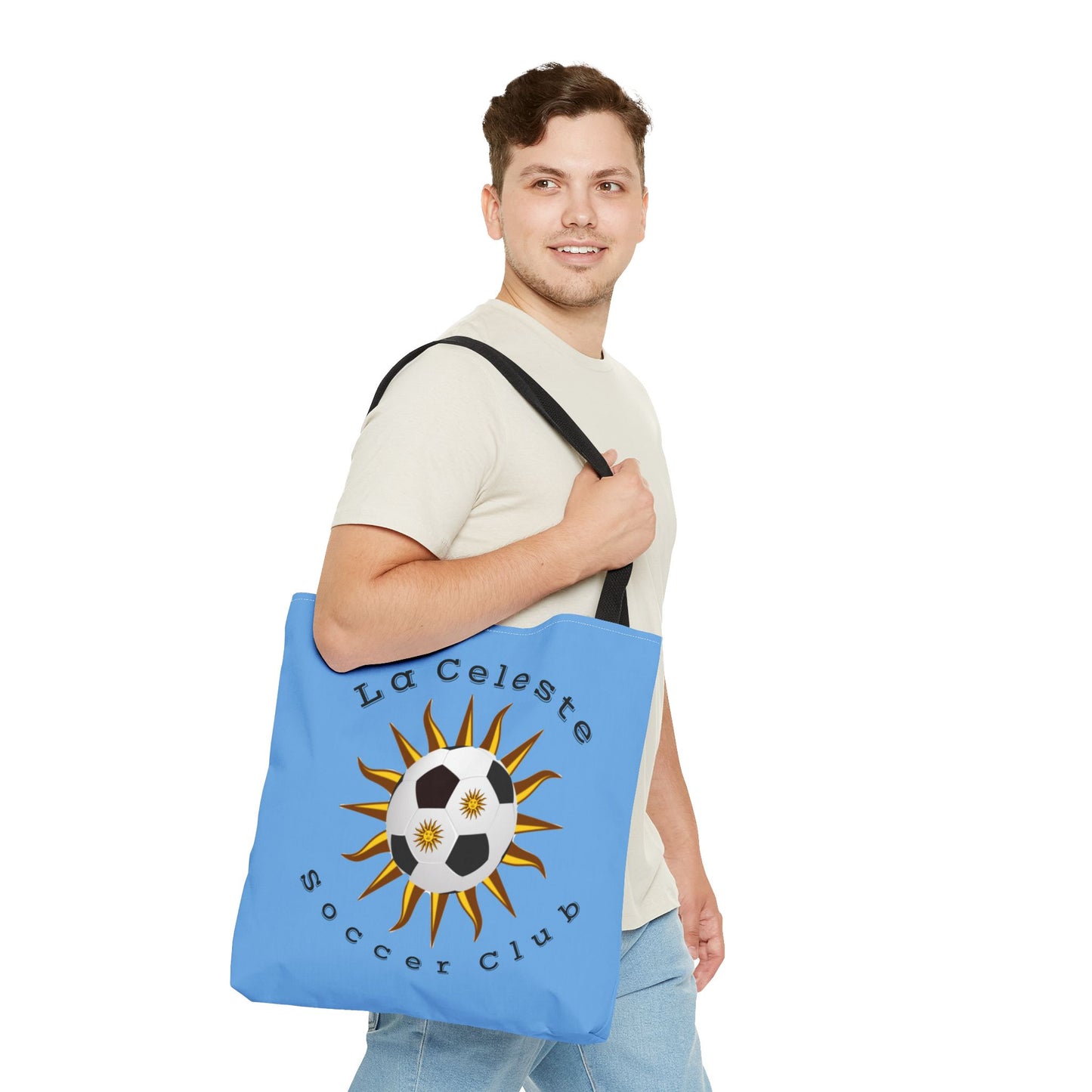 La Celeste S.C. Blue Tote Bag | Más que un club una familia