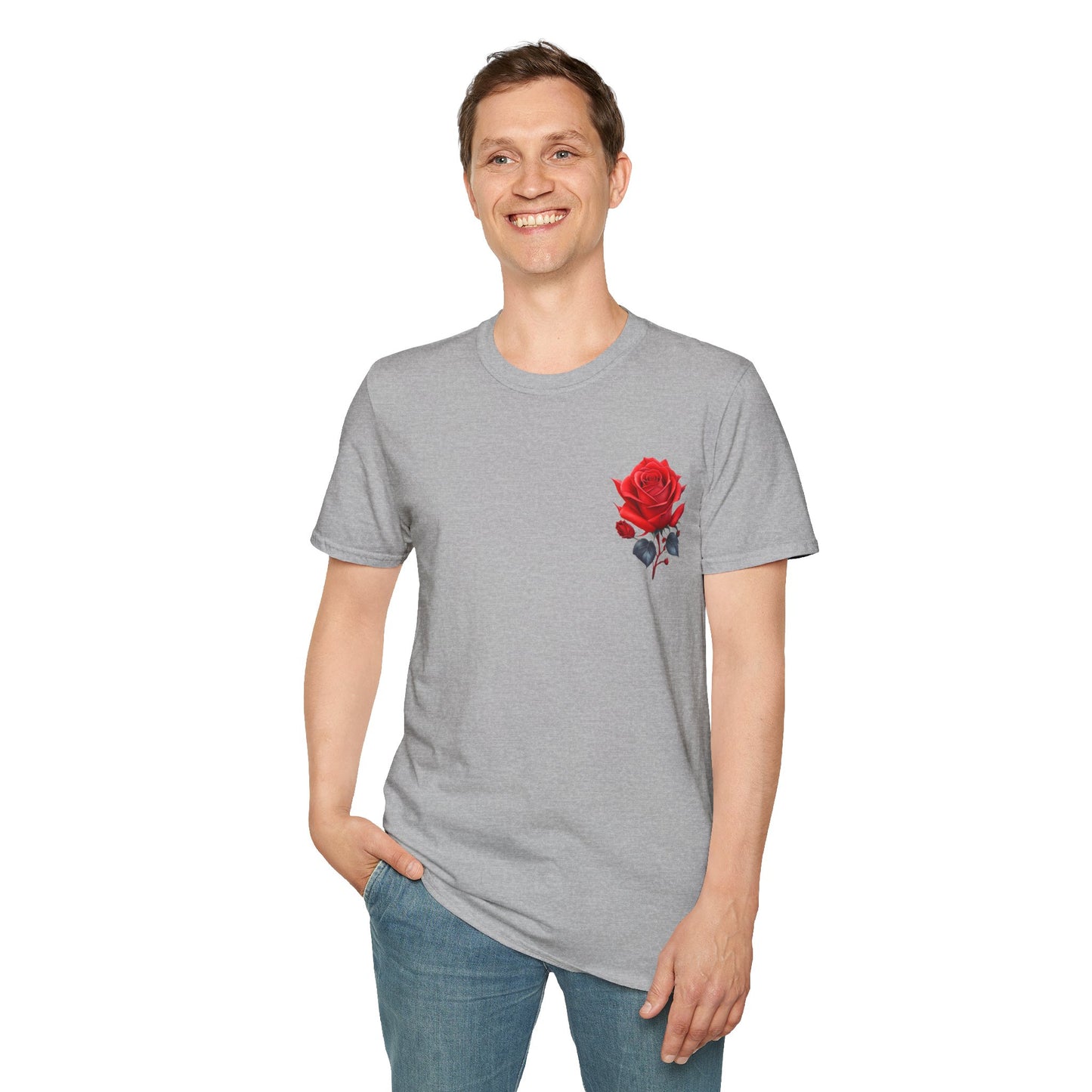 Red Rose Graphic Unisex T-Shirt