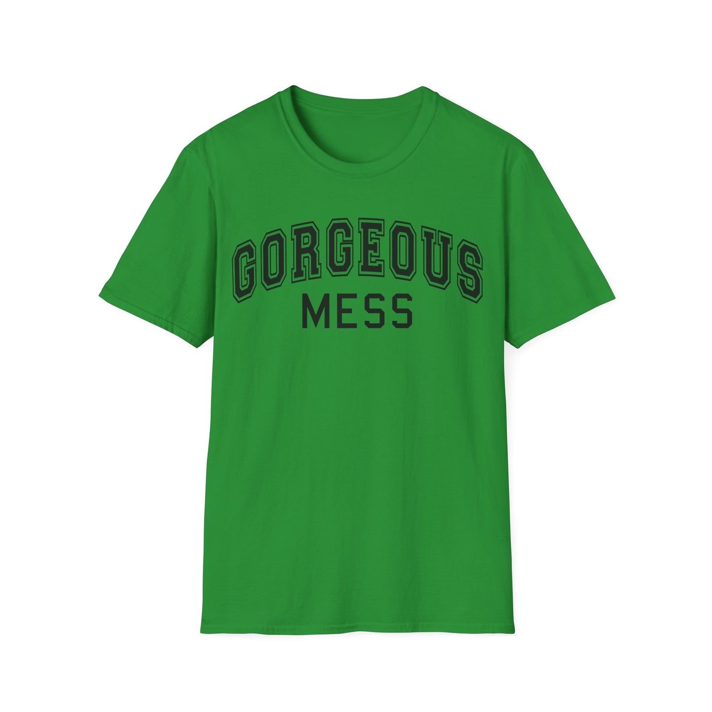 Gorgeous Mess Tee — Graphic Casual Statement T-Shirt