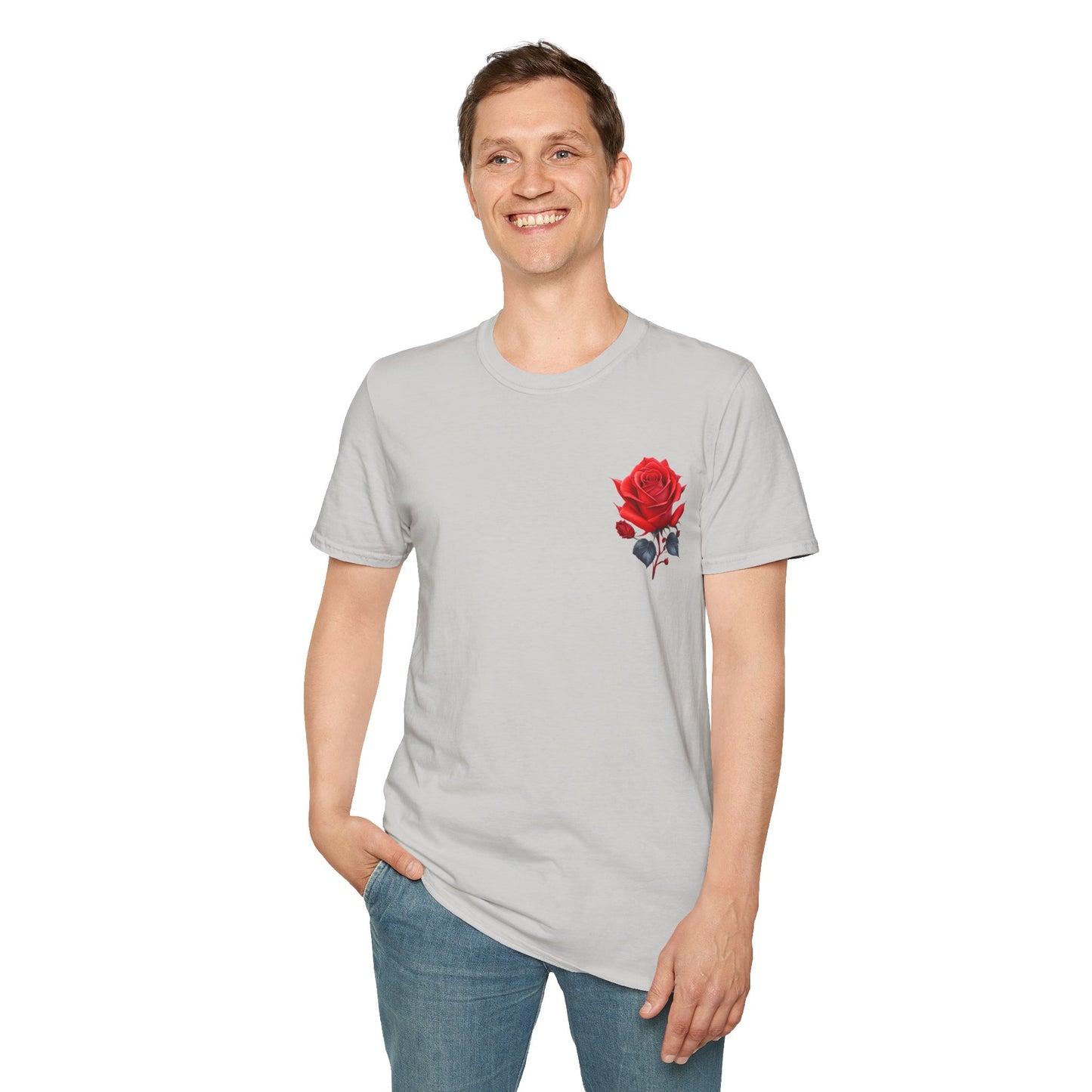 Red Rose Graphic Unisex T-Shirt