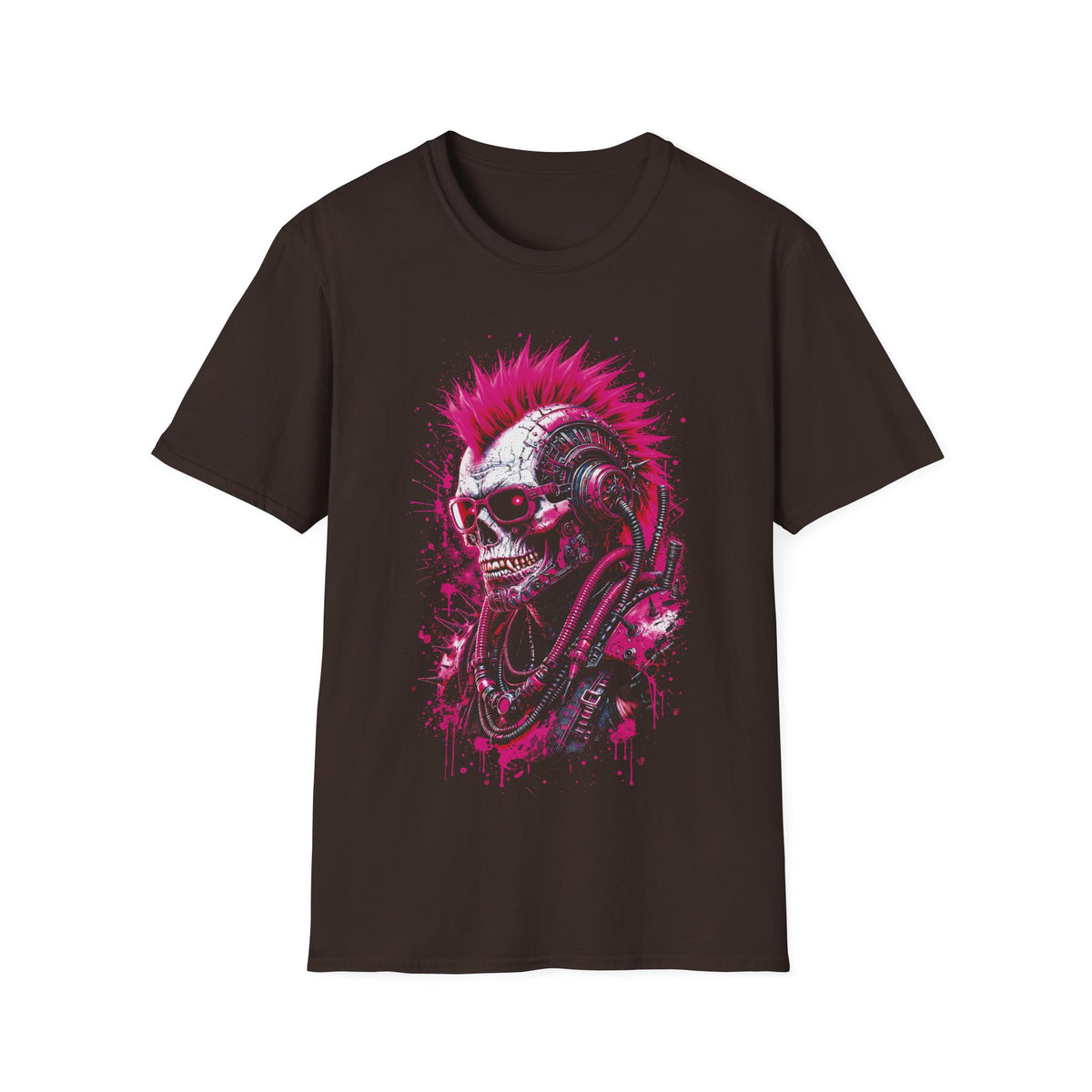 Cyberpunk Skull Punk T-Shirt