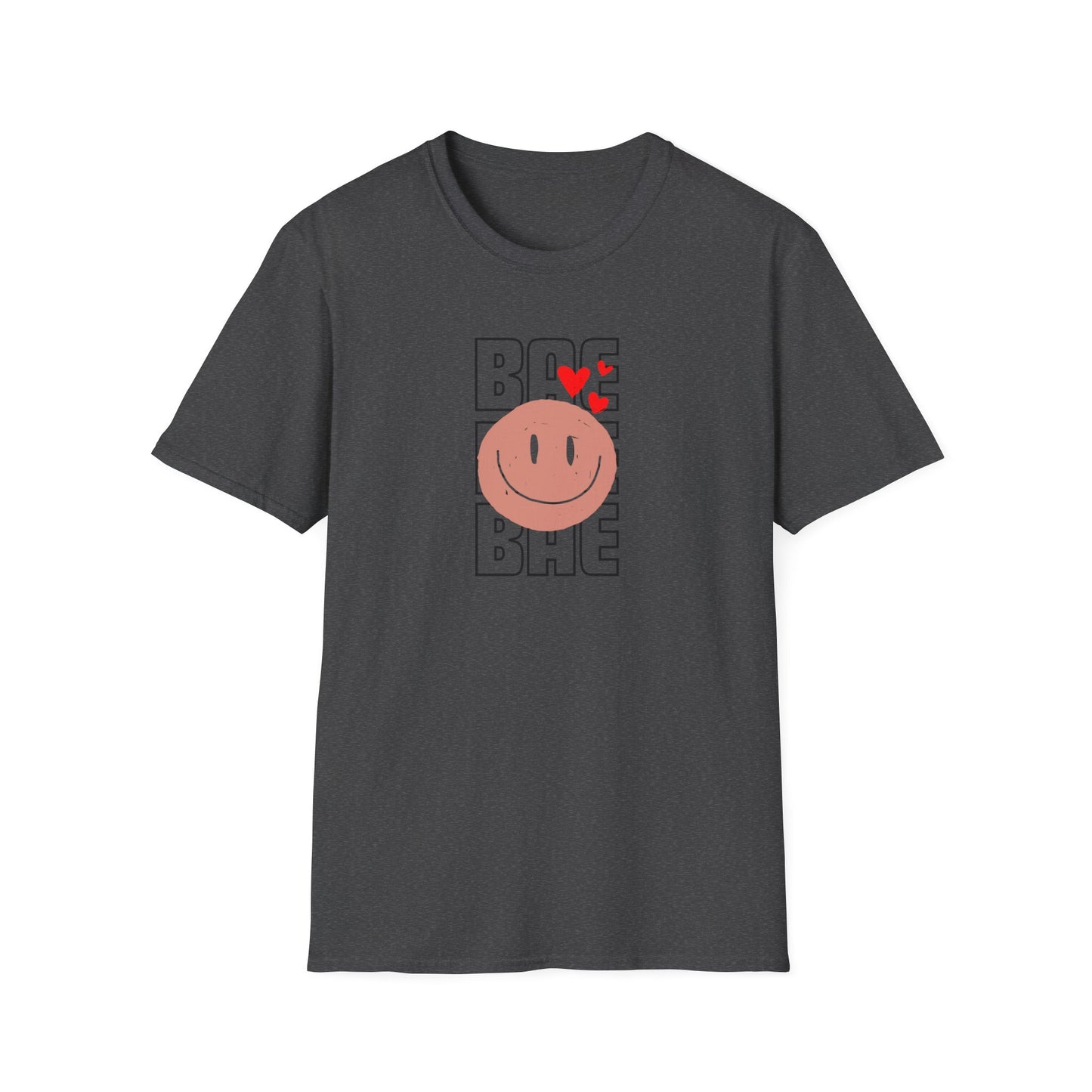 BAE Vibes Happy Face Graphic T-Shirt