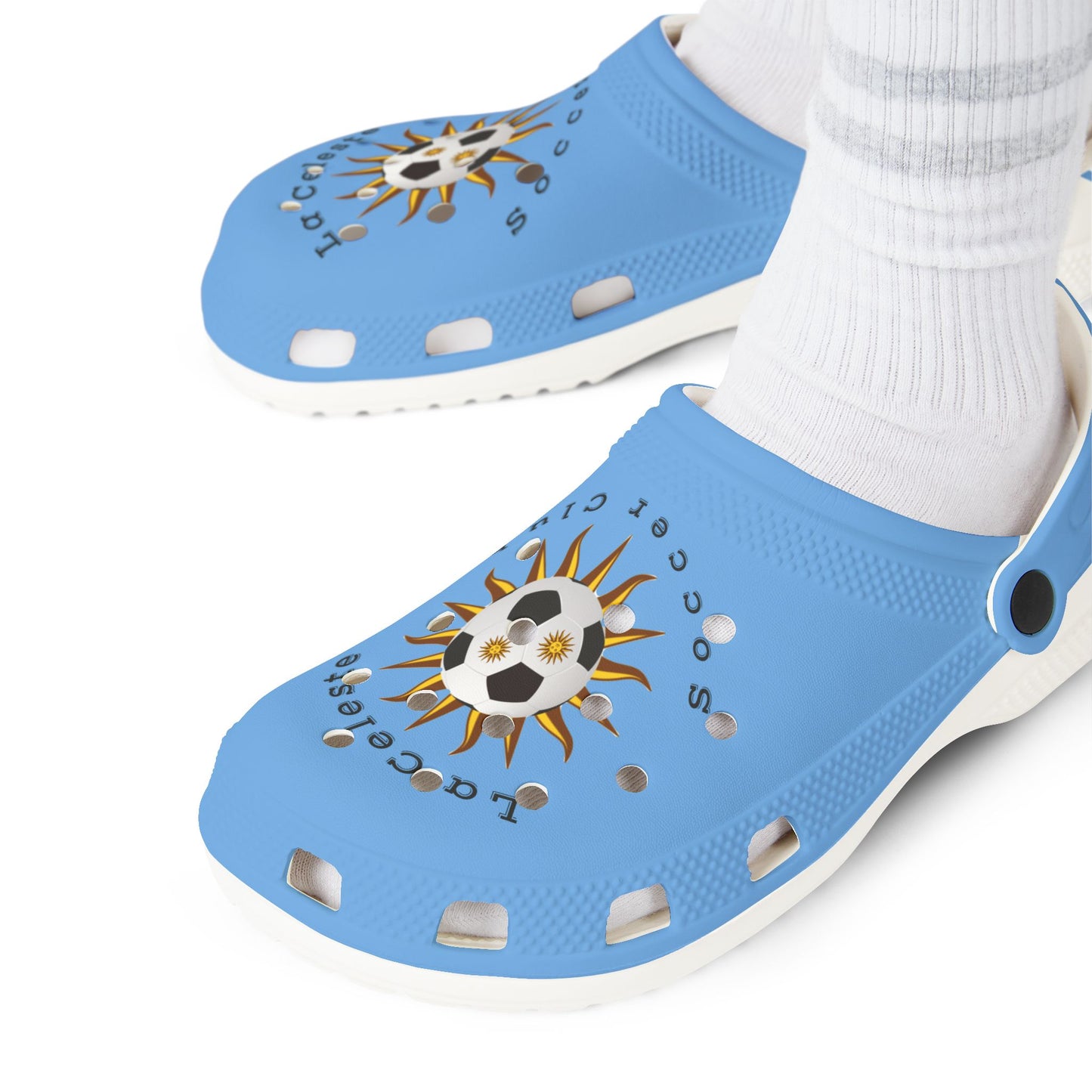 La Celeste S.C. Foam Clogs for Comfort, Summer Footwear, Lightweight Slip-Ons