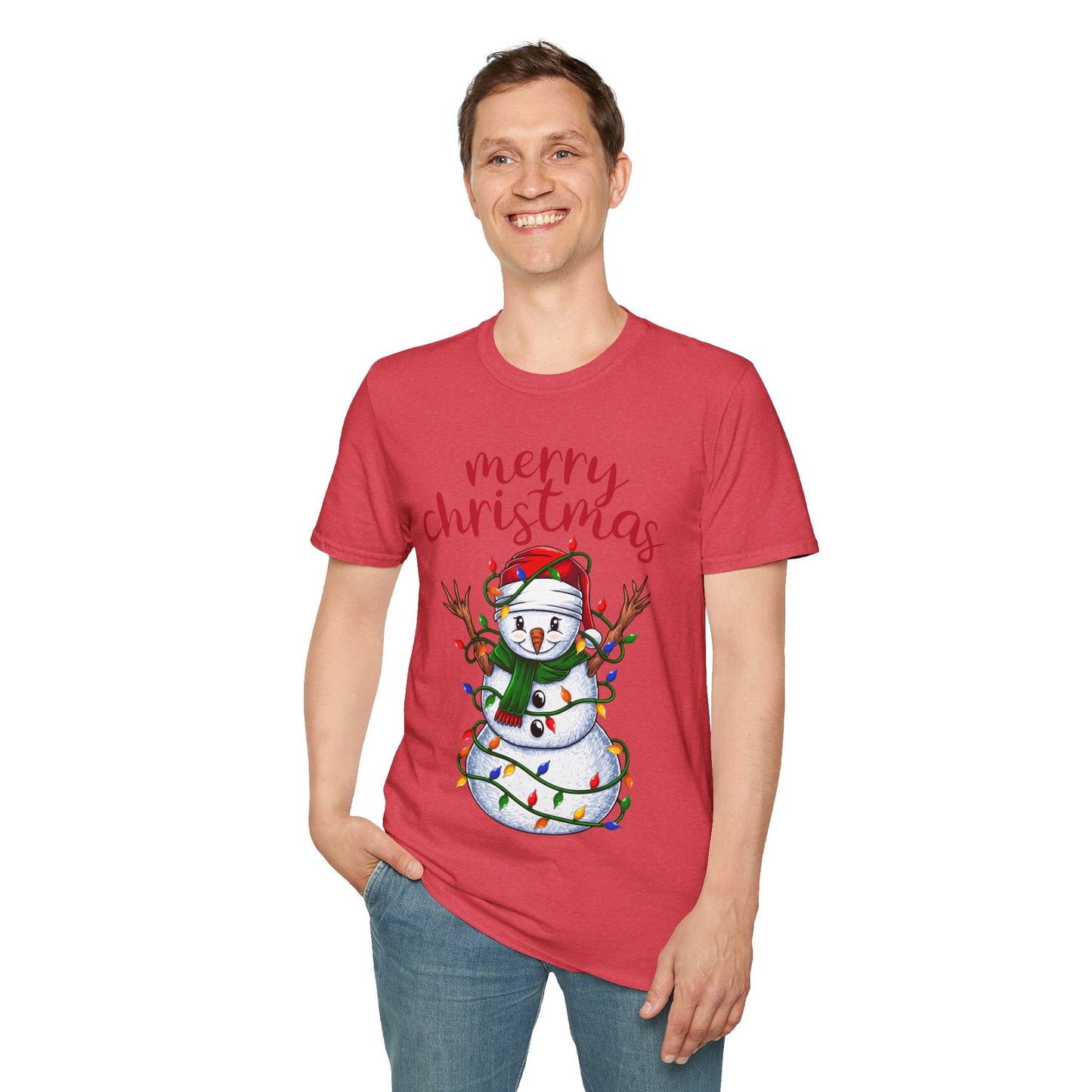 Snowman Magic Spread the Joy Unisex Tee