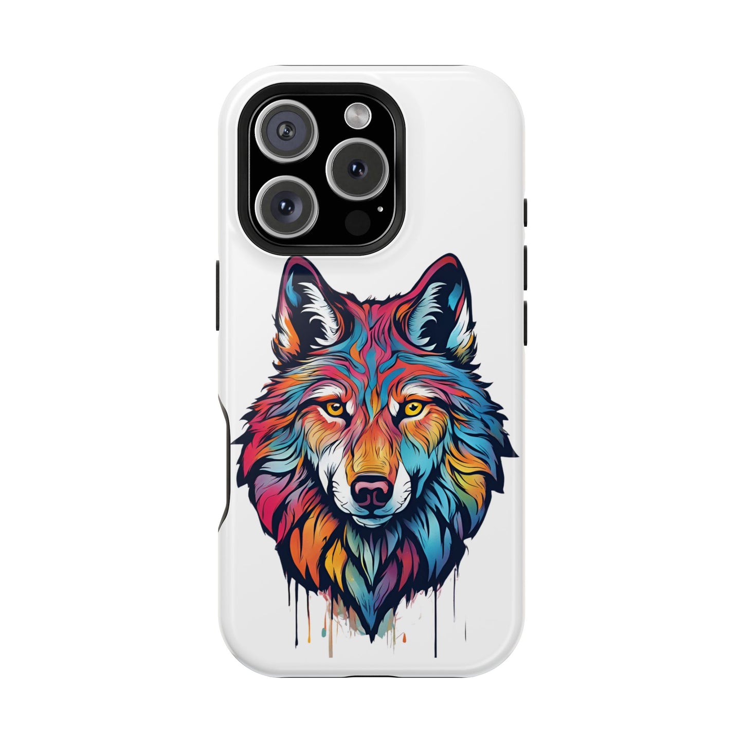 Wildly Colorful: Wolf Designs Phone Cases