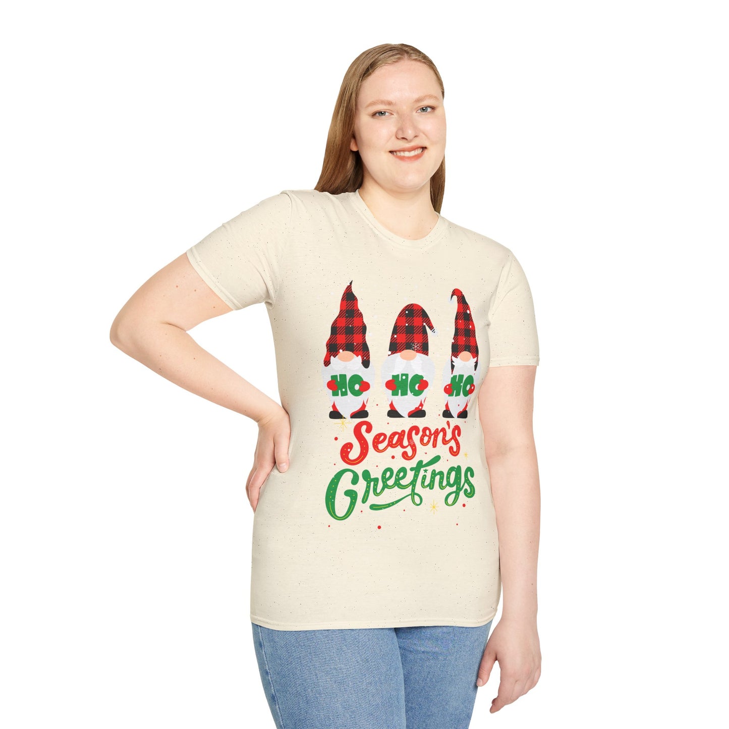 Season's Greetings Gnome Unisex T-Shirt