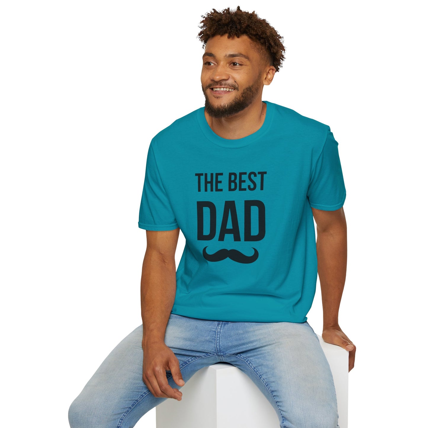 The Best Dad Mustache T-Shirt