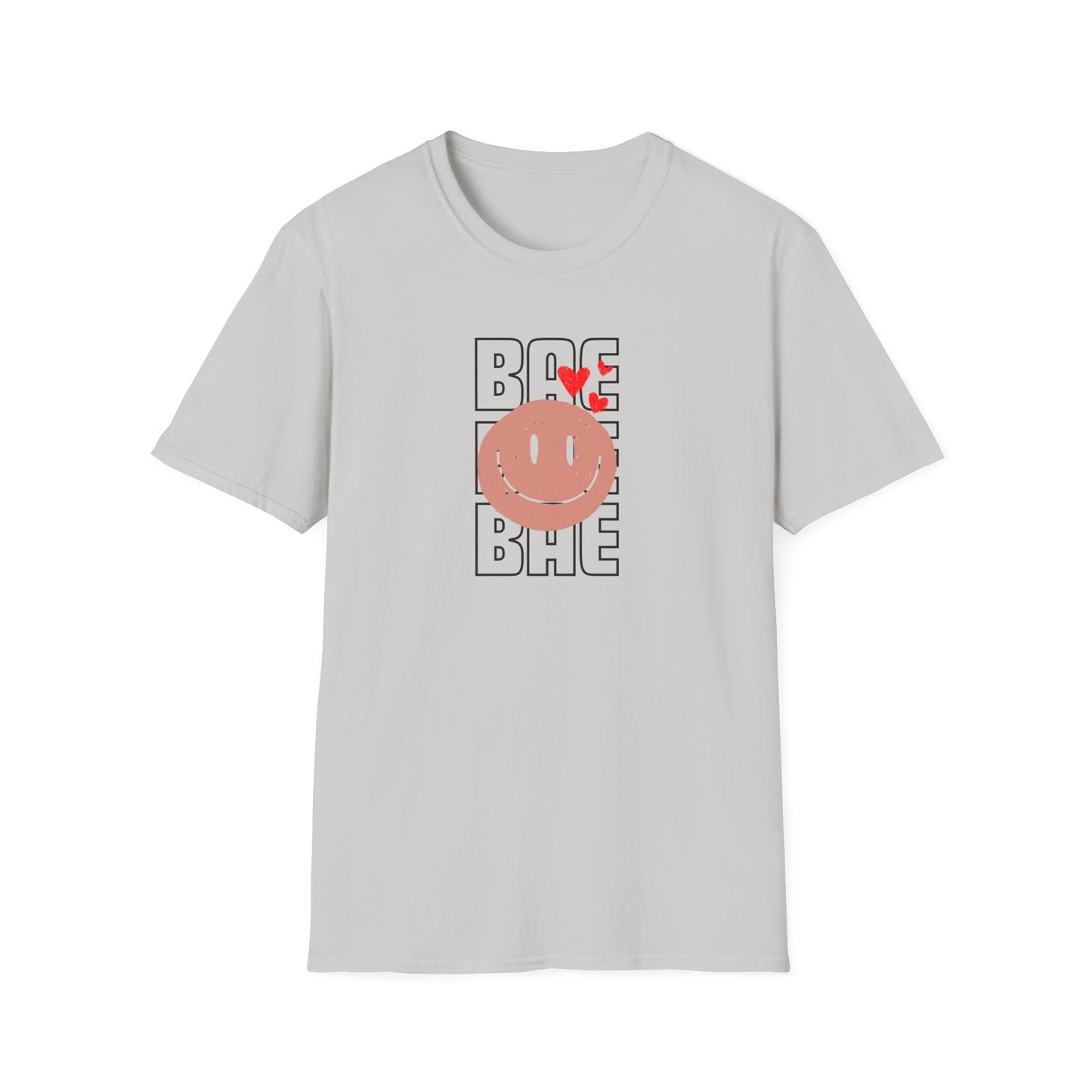 BAE Vibes Happy Face Graphic T-Shirt