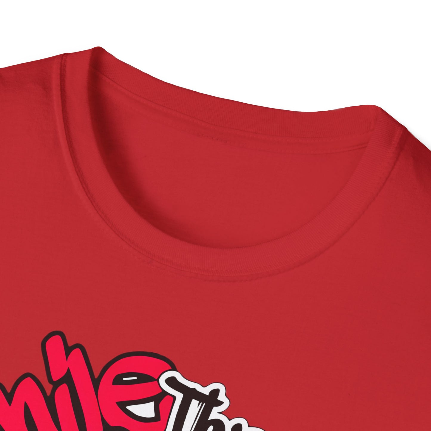 Smile Through The Pain T-Shirt — Cute Grunge Pink Teddy Graphic Tee