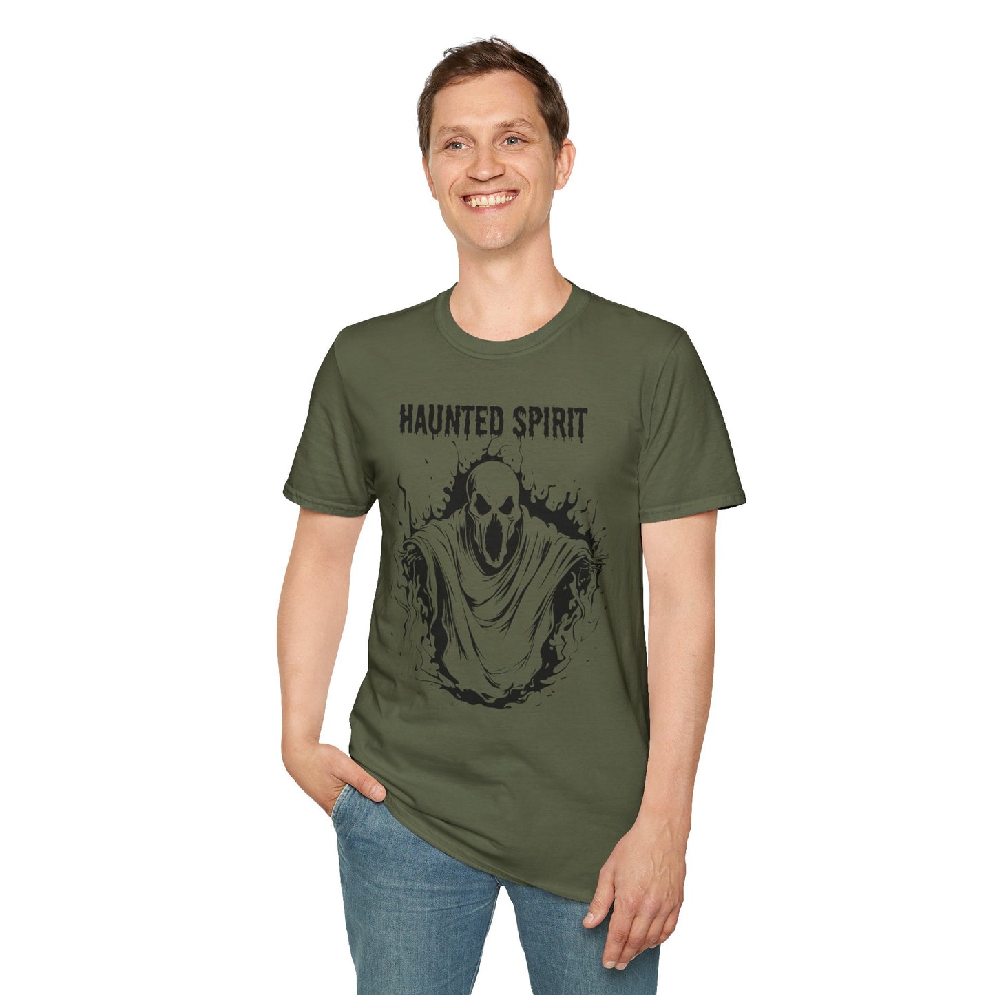 Haunted Spirit Graphic Unisex T-Shirt