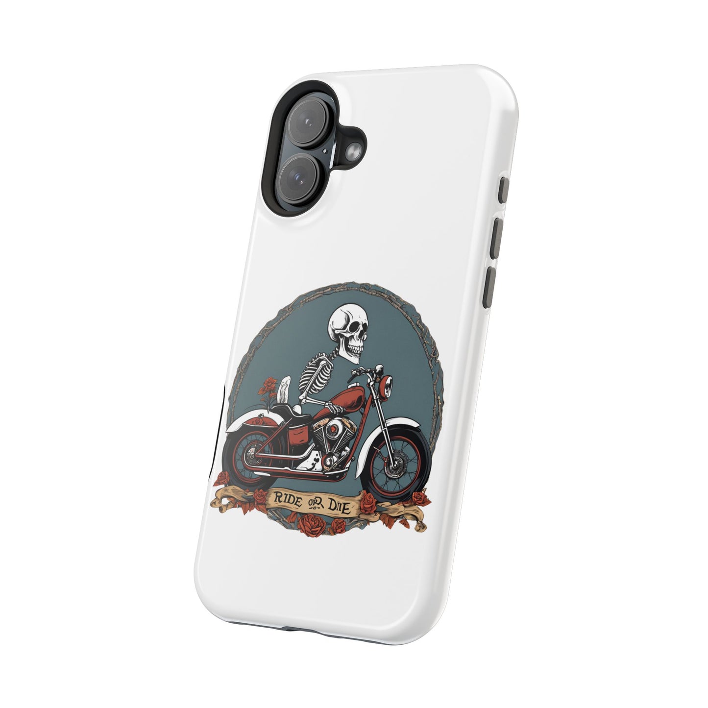 Ride or Die: Skeleton iPhone Case