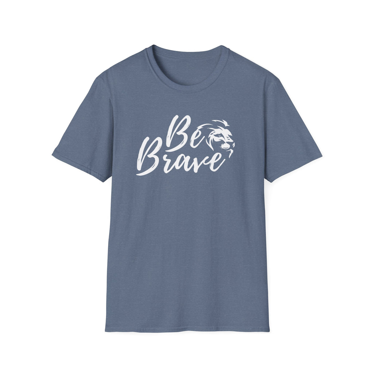 Be Brave Lion T-Shirt – Inspirational Courage Tee for Women & Men