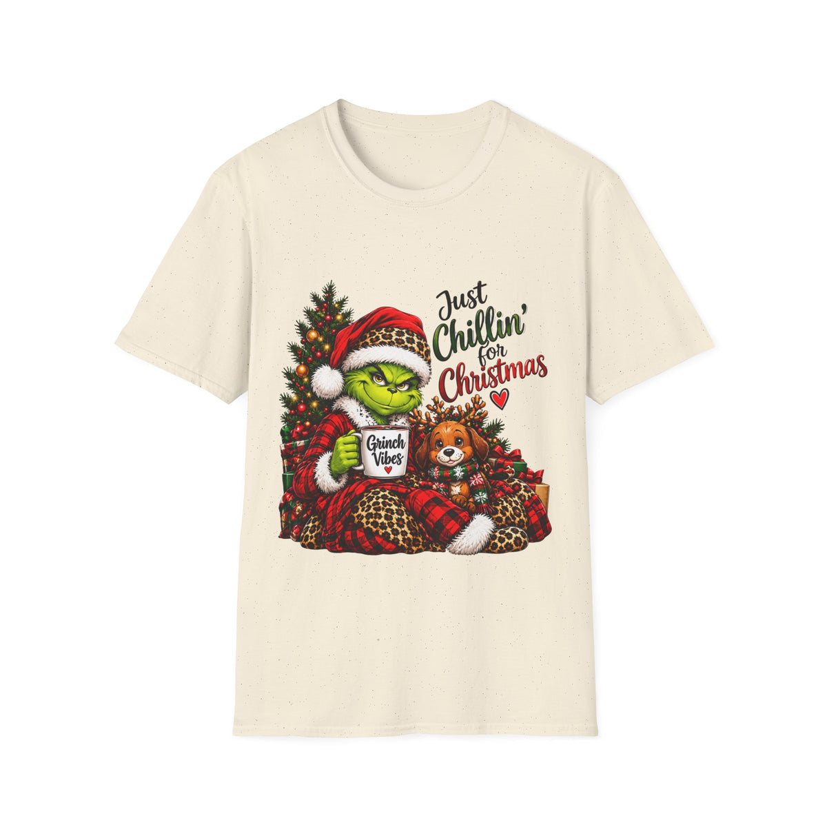 Just Chillin’ Christmas Grinch T-Shirt