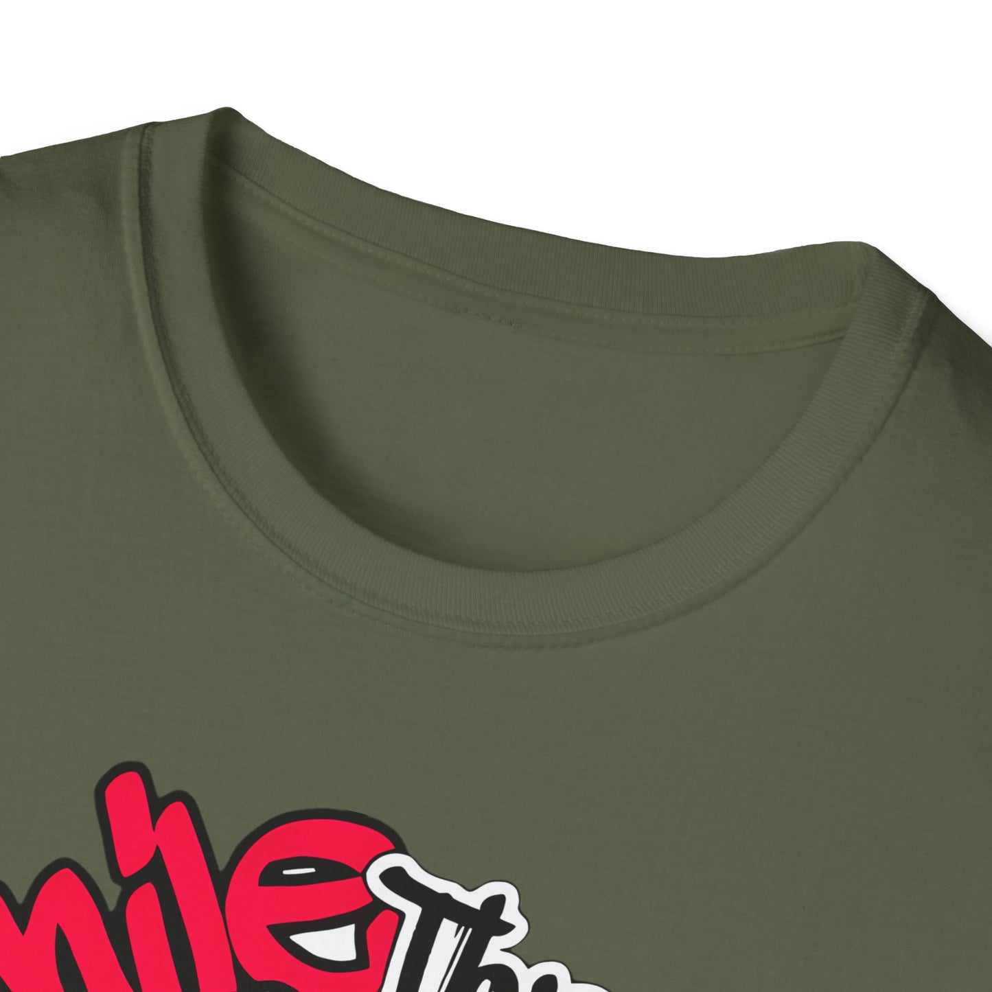 Smile Through The Pain T-Shirt — Cute Grunge Pink Teddy Graphic Tee