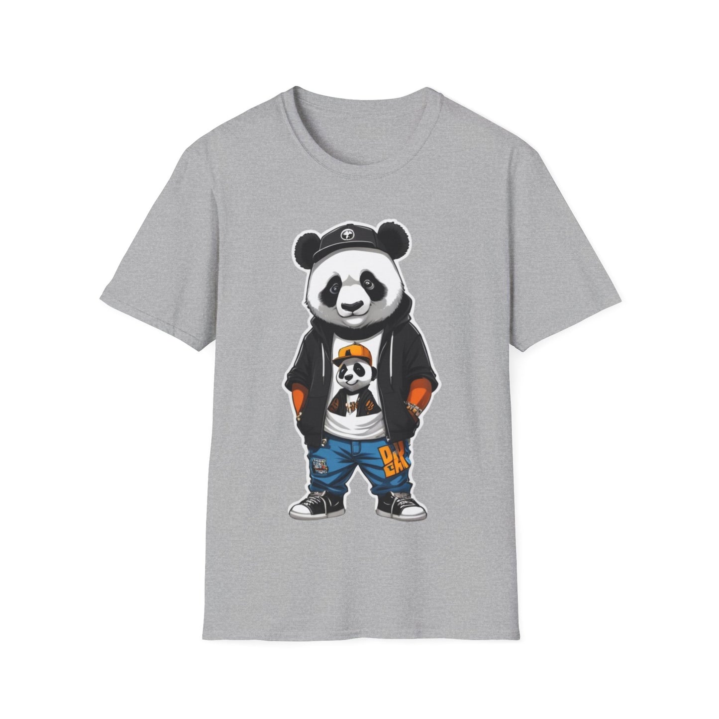 Panda Vibes Relaxed and Happy Unisex Tee
