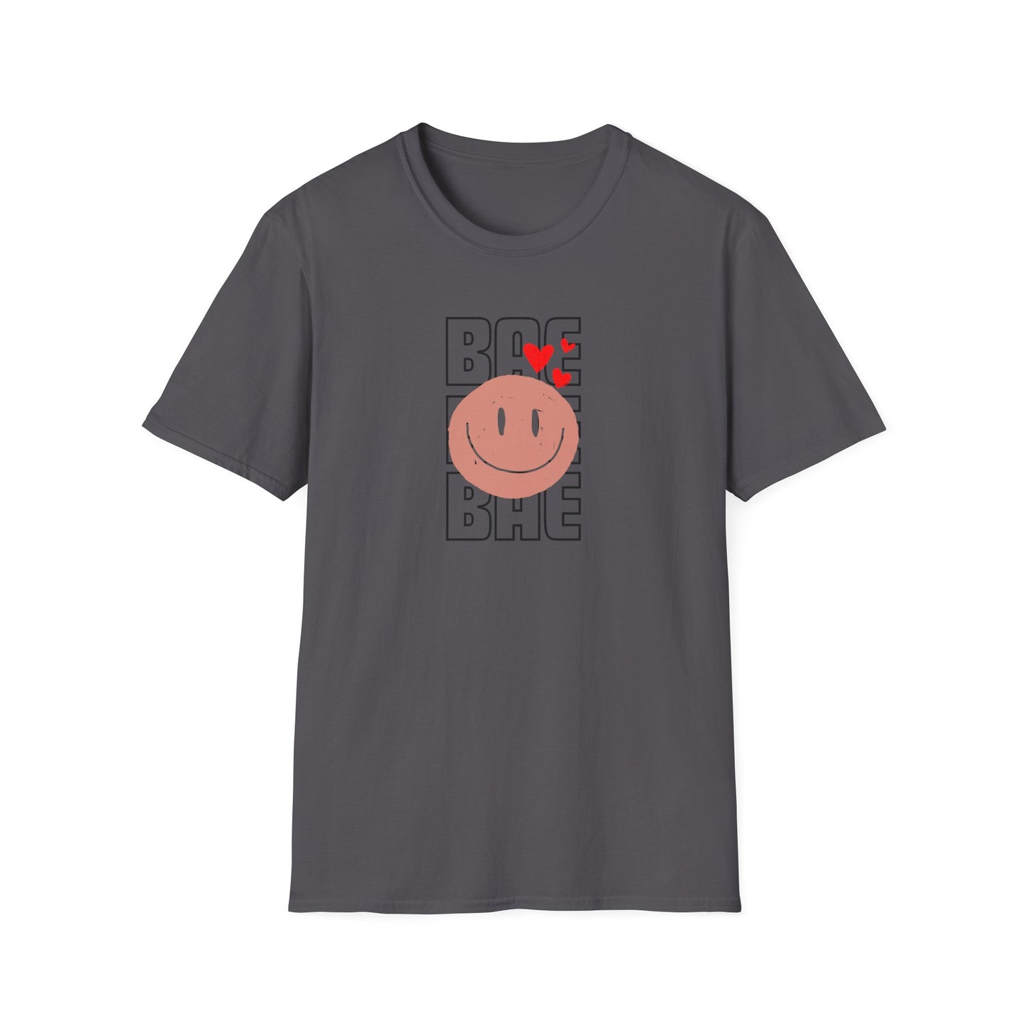 BAE Vibes Happy Face Graphic T-Shirt