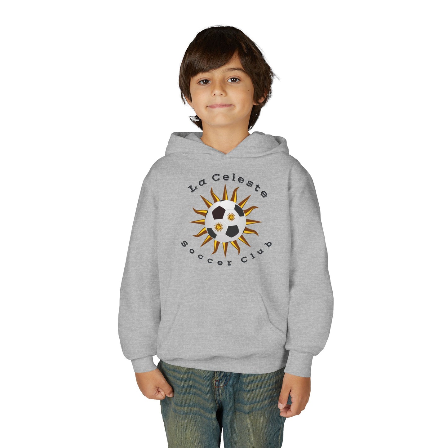 La Celeste S.C. YOUTH Soccer Club Hoodie, Perfect for Sports Teams & Casual Wear