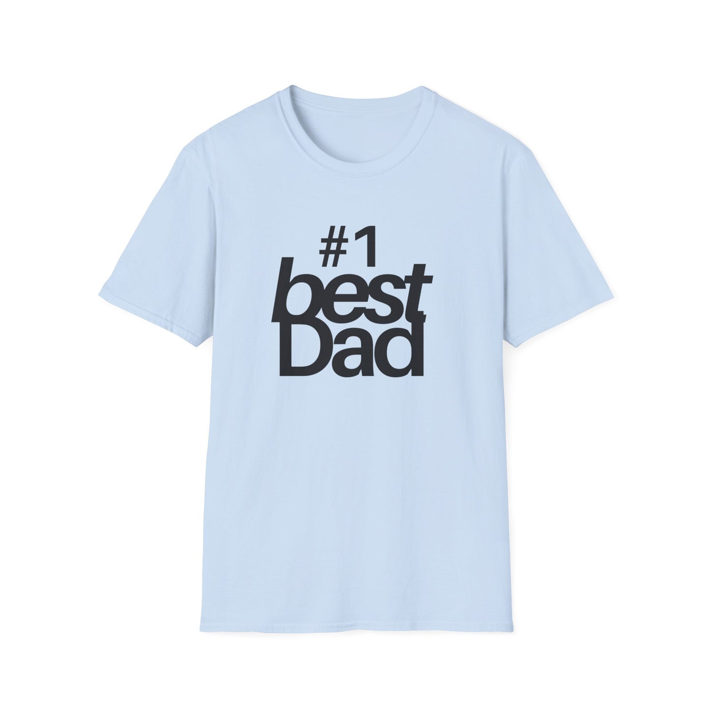 #1 Best Dad T-Shirt