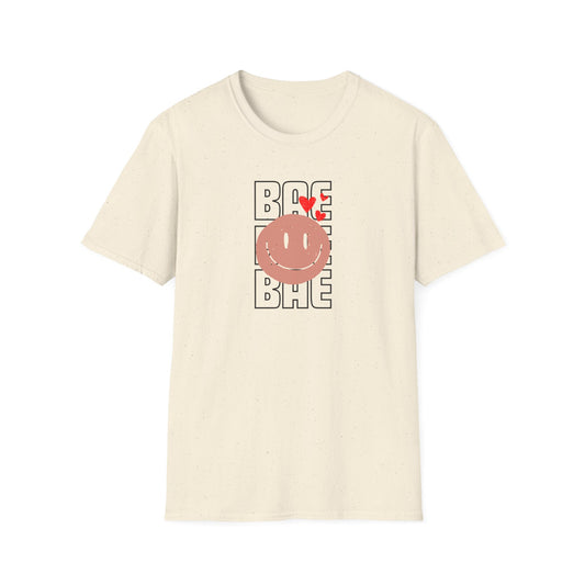 BAE Vibes Happy Face Graphic T-Shirt