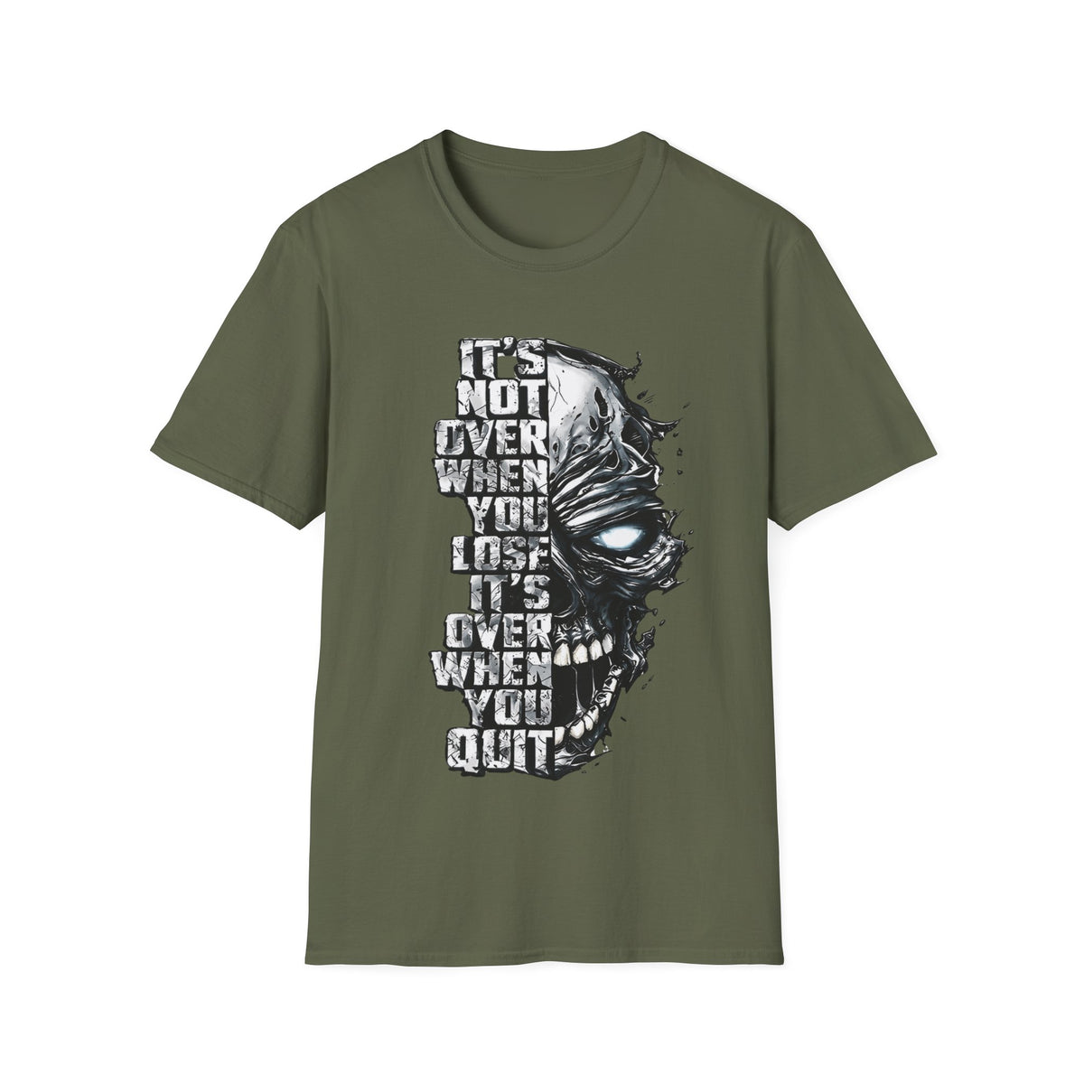 It's Not Over When You Lose Skull T-Shirt