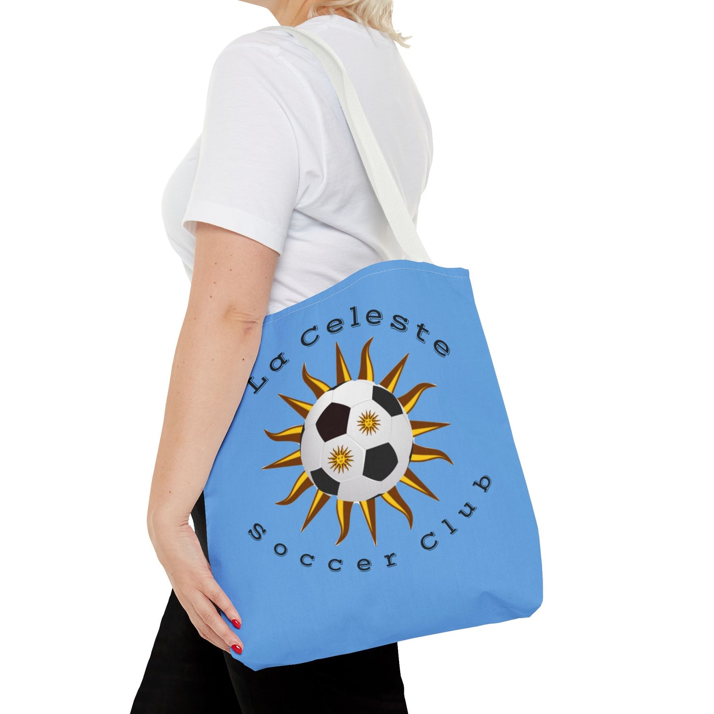 La Celeste S.C. Blue Tote Bag | Más que un club una familia