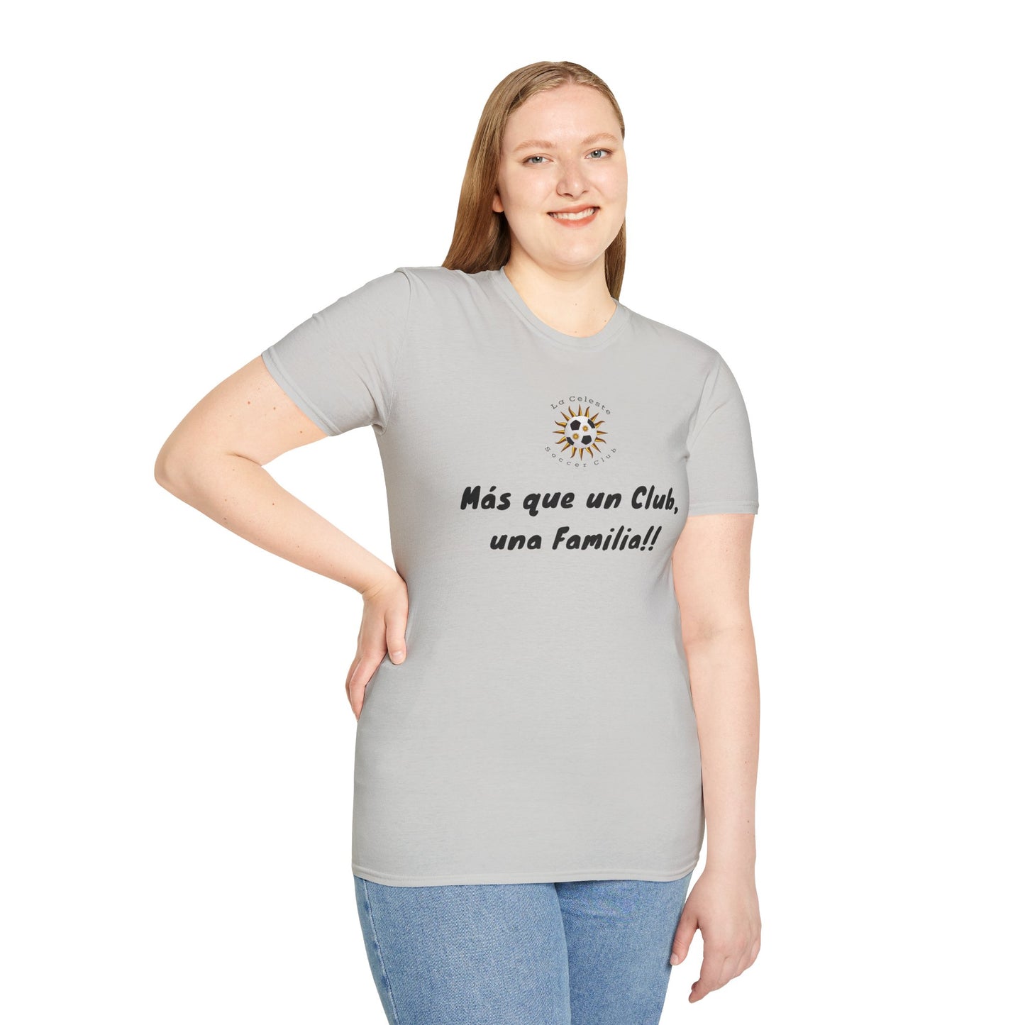 La Celeste S.C Más que un Club, Una Familia - Unisex Softstyle T-Shirt
