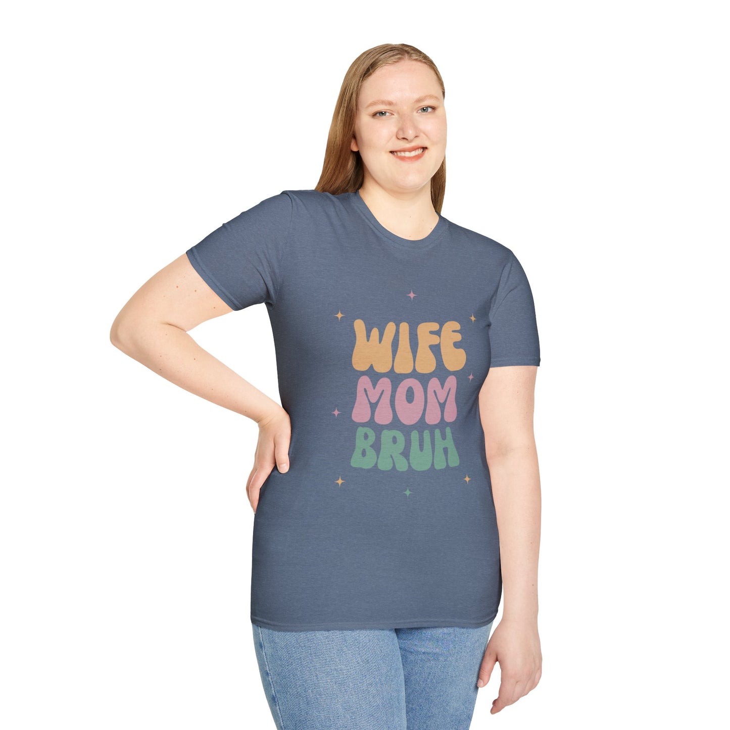 Wife Mom Bruh T-Shirt