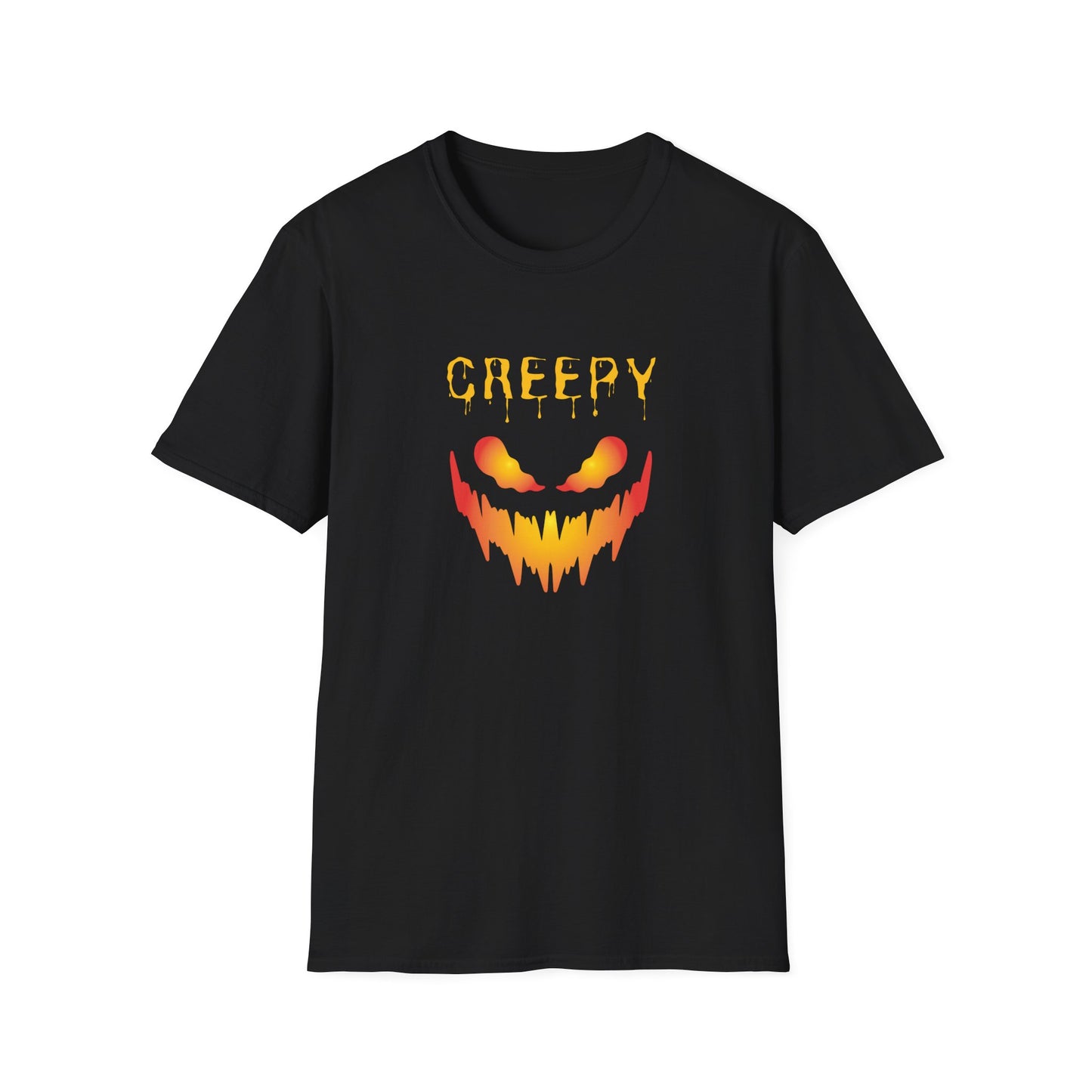 Creepy Smile Halloween Unisex T-Shirt