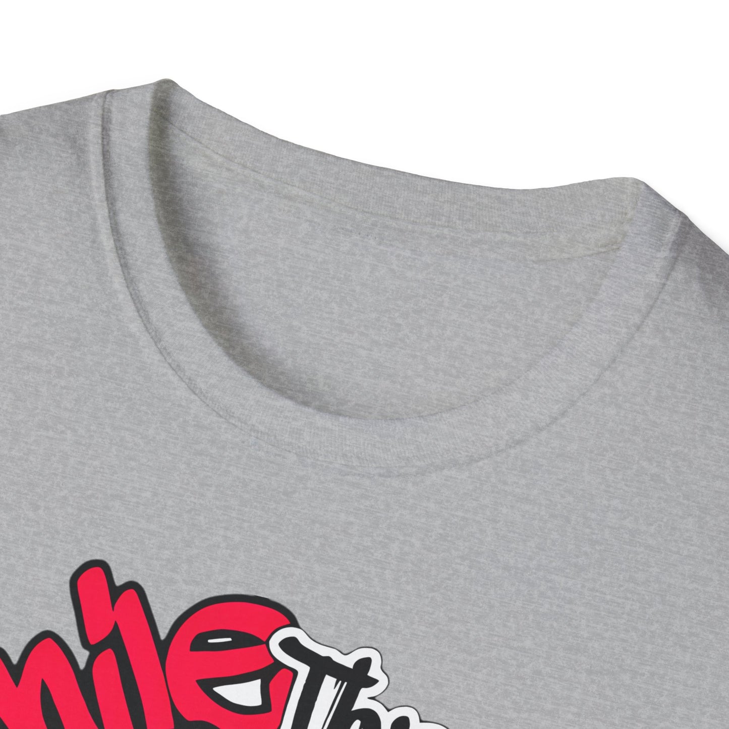 Smile Through The Pain T-Shirt — Cute Grunge Pink Teddy Graphic Tee