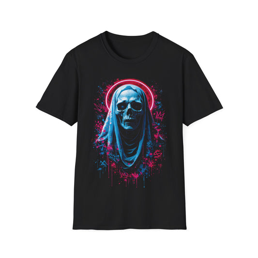 Neon Gothic Skull Tee