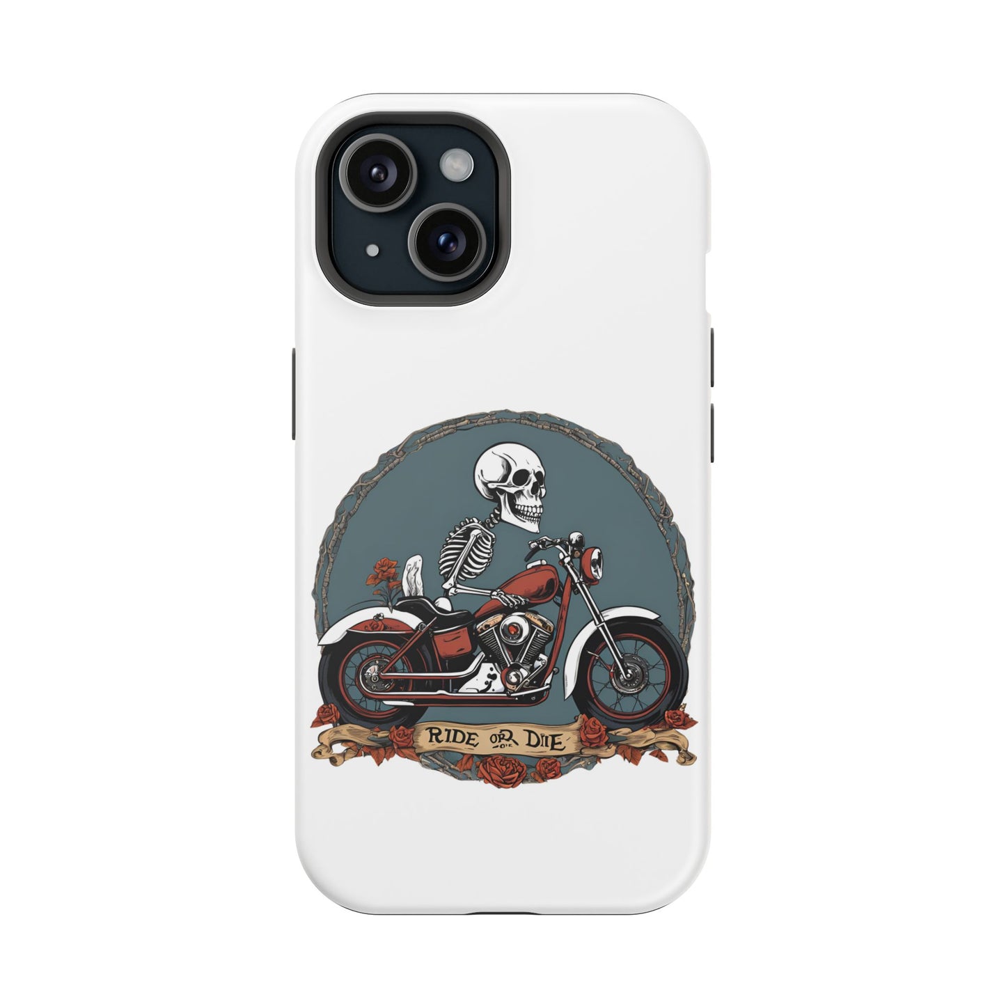 Ride or Die: Skeleton iPhone Case