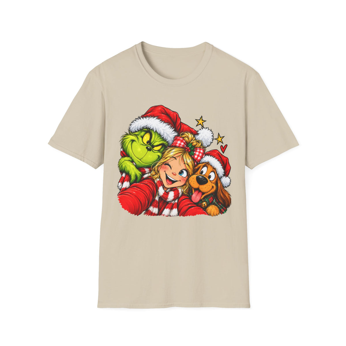 Festive Christmas Friends Holiday T-Shirt