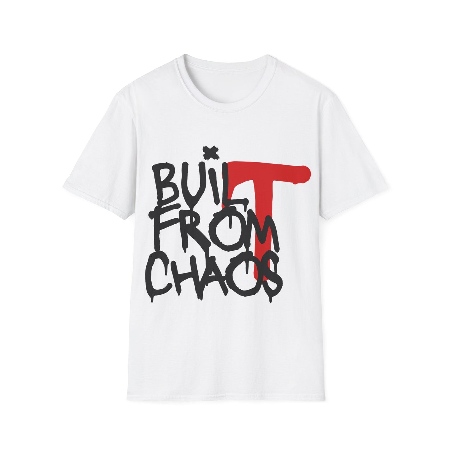 Build From Chaos T-Shirt — Street Graffiti Graphic Tee