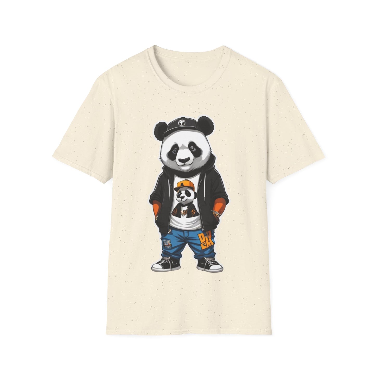 Panda Vibes Relaxed and Happy Unisex Tee