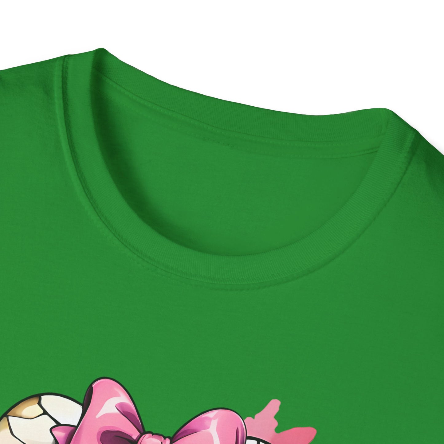 Skull Girl Graphic T-Shirt — Pink Bow Punk Skull Tee