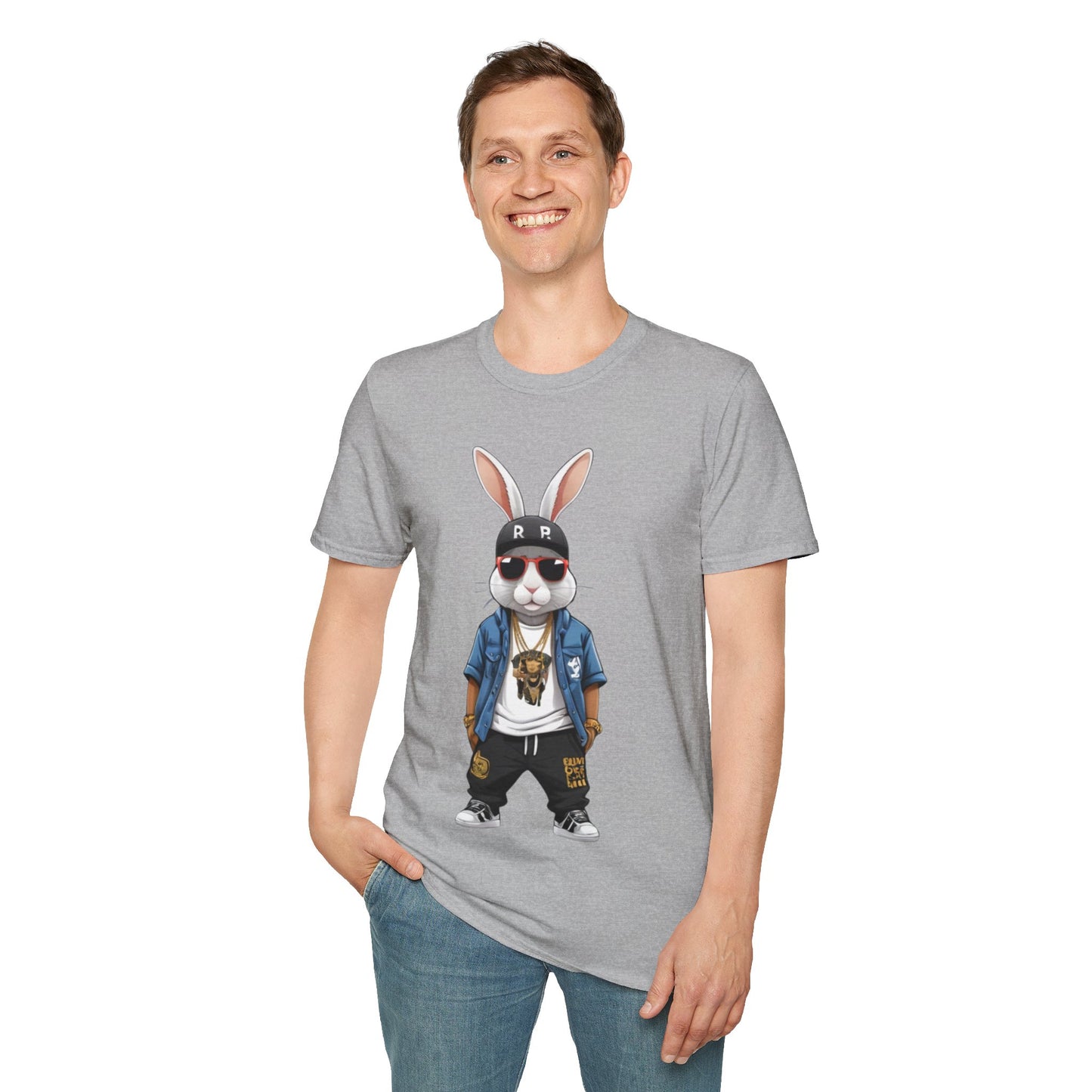 Cool Rabbit with Sunglasses Unisex Shirt