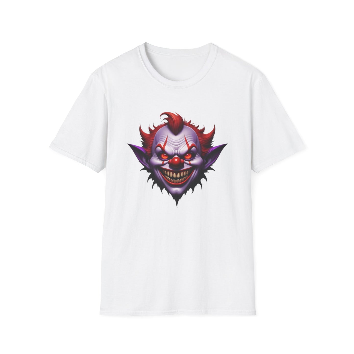 Evil Clown Graphic T-shirt