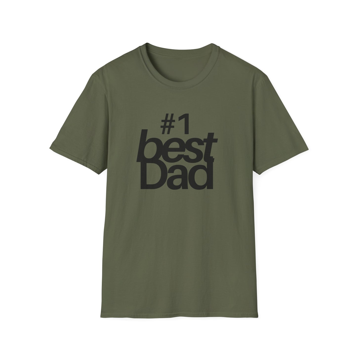 #1 Best Dad T-Shirt