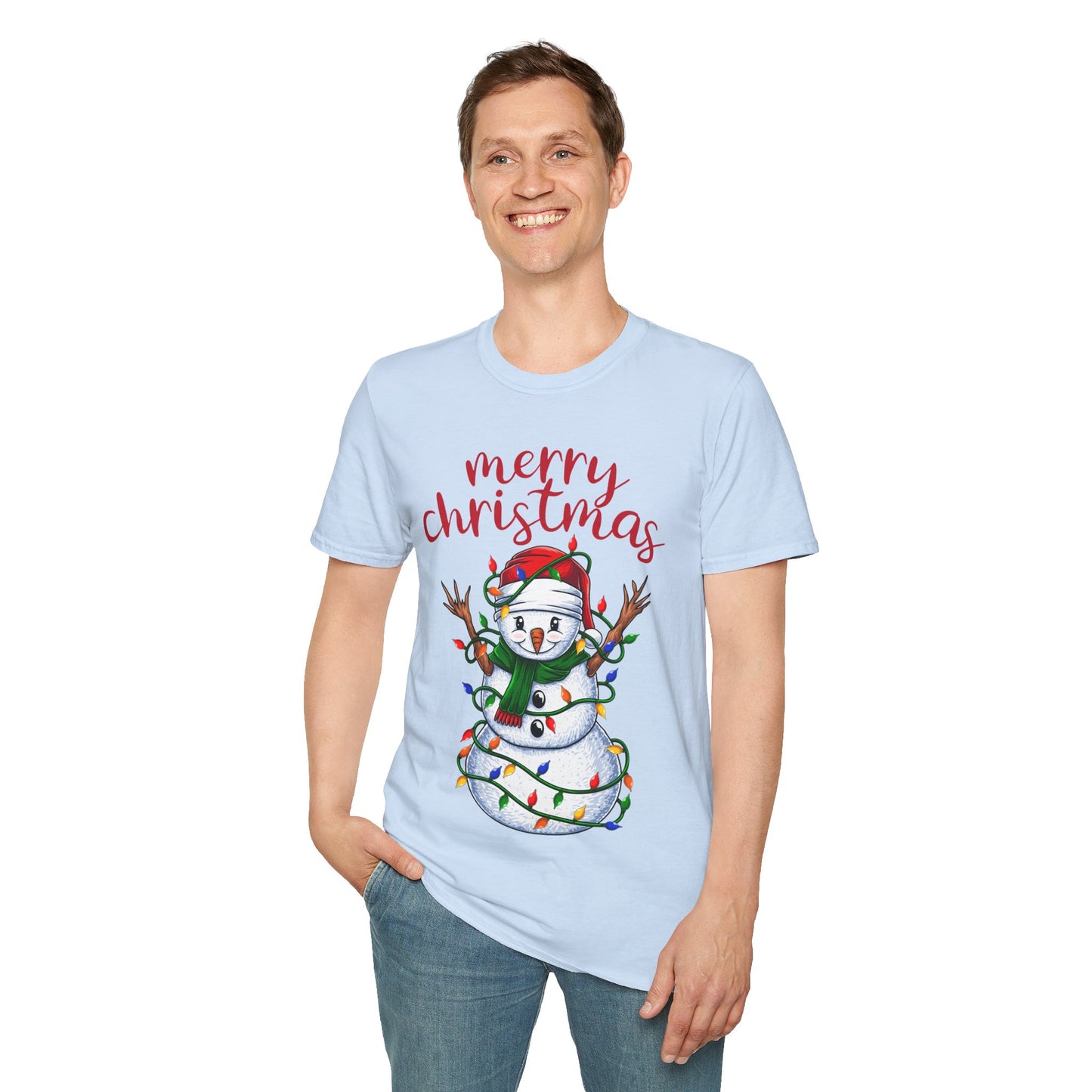 Snowman Magic Spread the Joy Unisex Tee