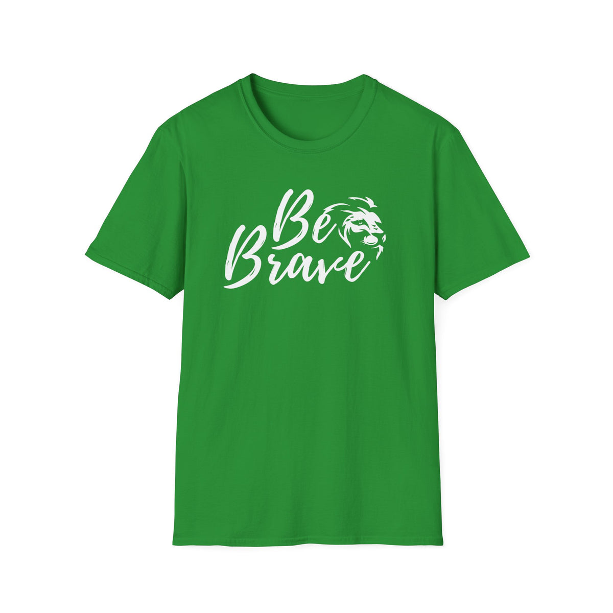 Be Brave Lion T-Shirt – Inspirational Courage Tee for Women & Men