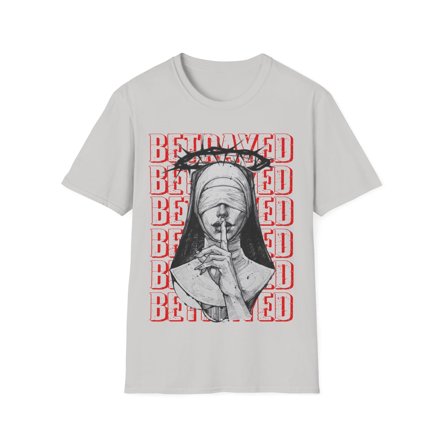 Whispers of Betrayal Dark Nun Graphic Unisex Tee