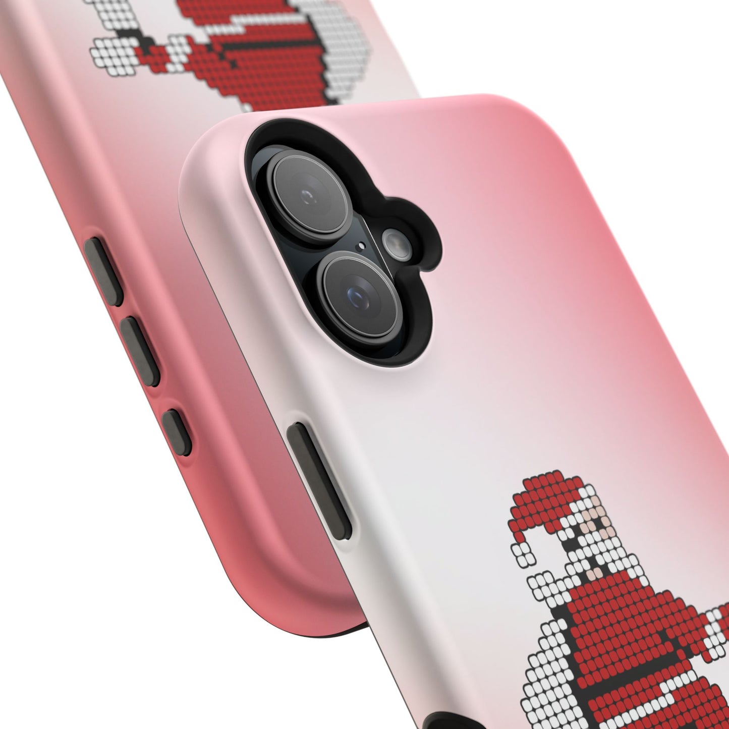 Sleighin' It: Santa's Motorcycle Journey Phone Case