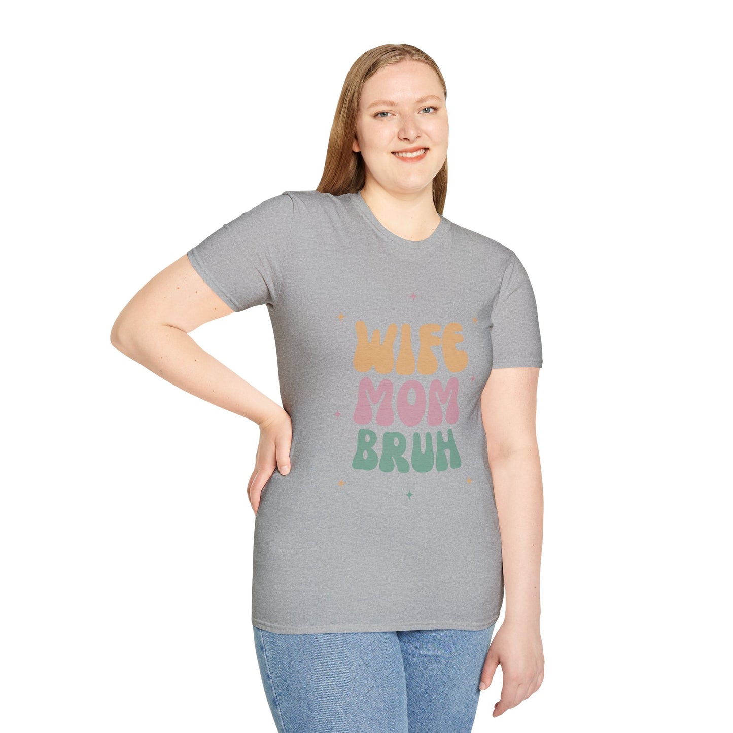 Wife Mom Bruh T-Shirt