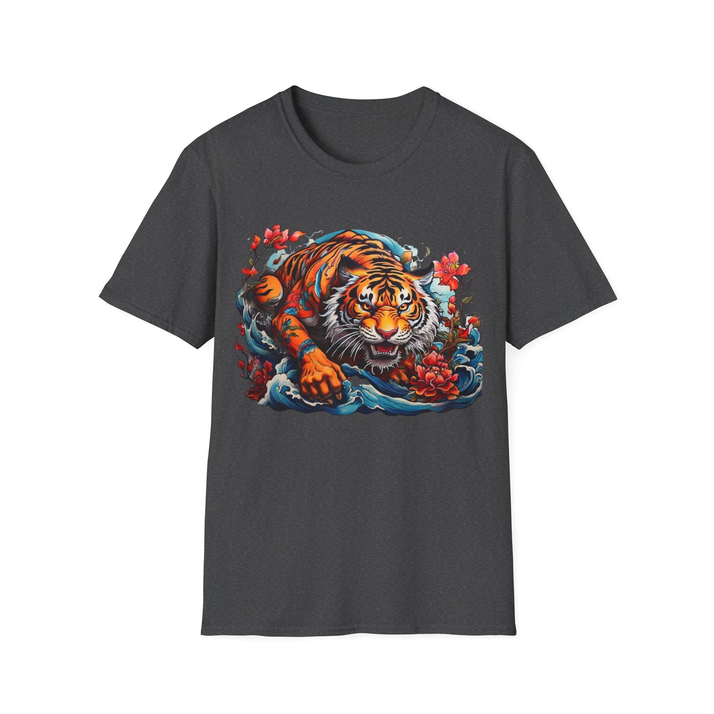 Tiger Crest T-Shirt — Fierce Vintage Tiger Graphic Tee