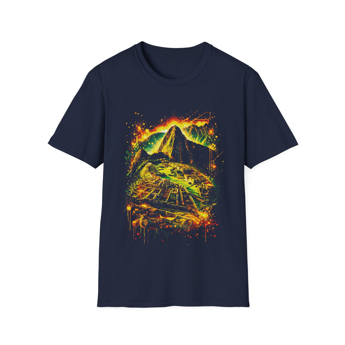 Machu Picchu Wonder of the World Mountain Adventure T-Shirt