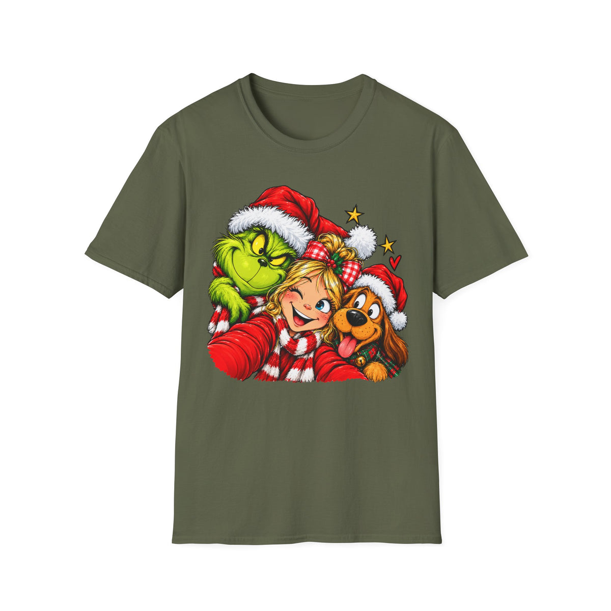 Festive Christmas Friends Holiday T-Shirt