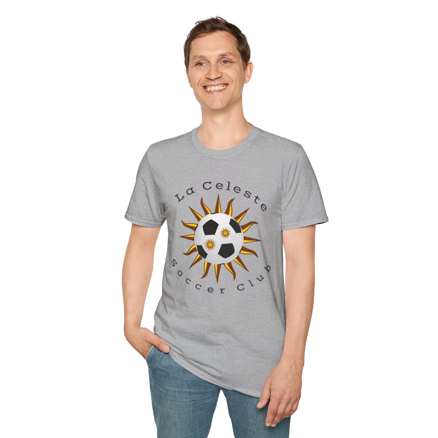 La Celeste S.C More than a Club, A Family - Unisex Softstyle T-Shirt