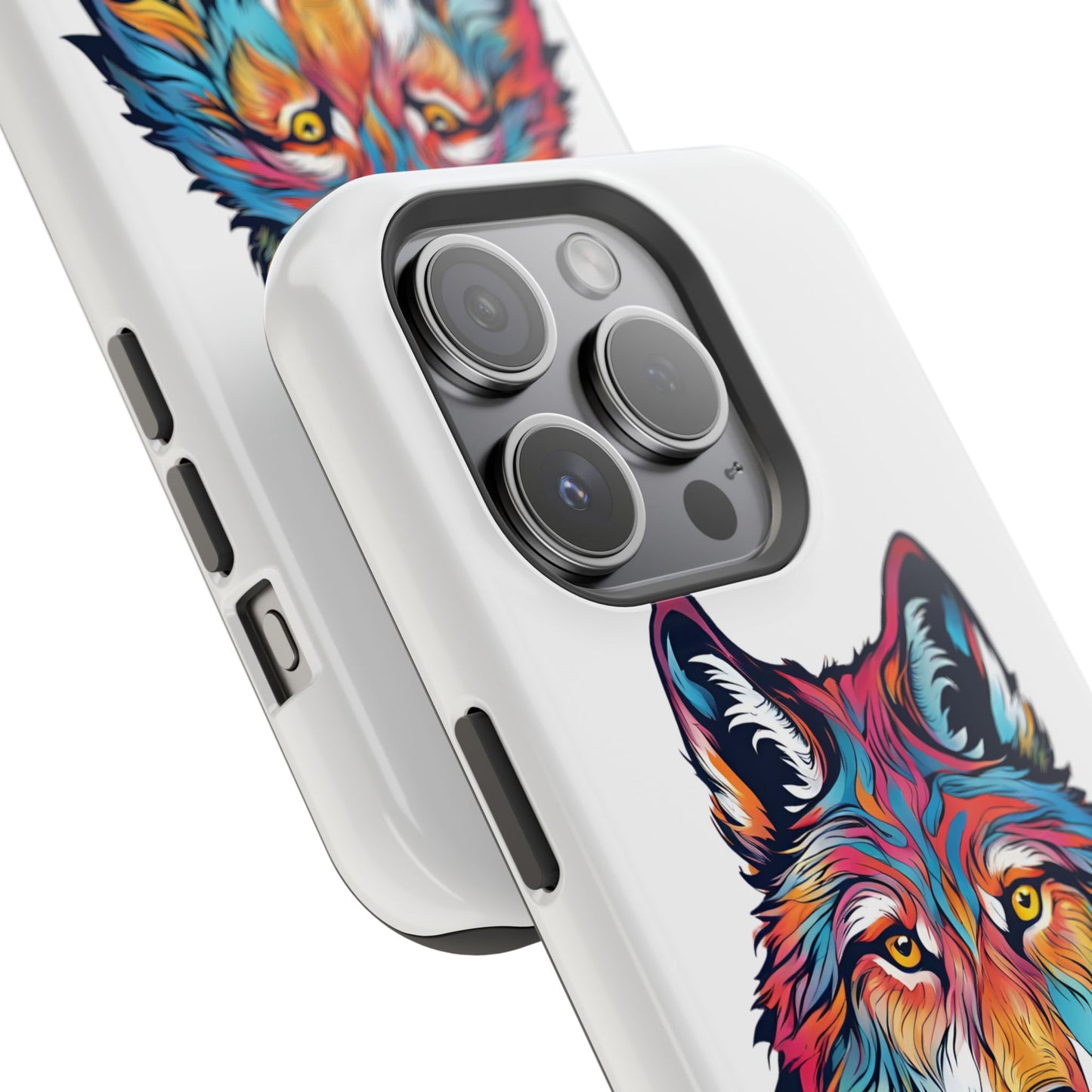 Wildly Colorful: Wolf Designs Phone Cases